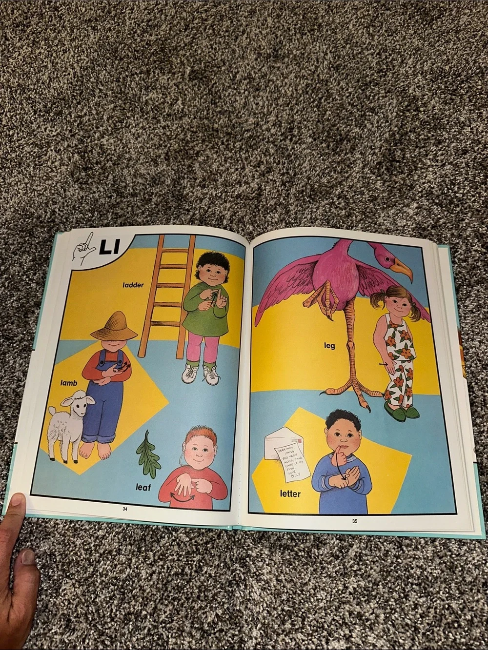 My First Book of Sign – Blue and Pink Early Learning Book by Pamela J. Baker